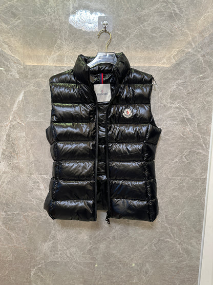 Moncler Men's Black Down Puffer Vest