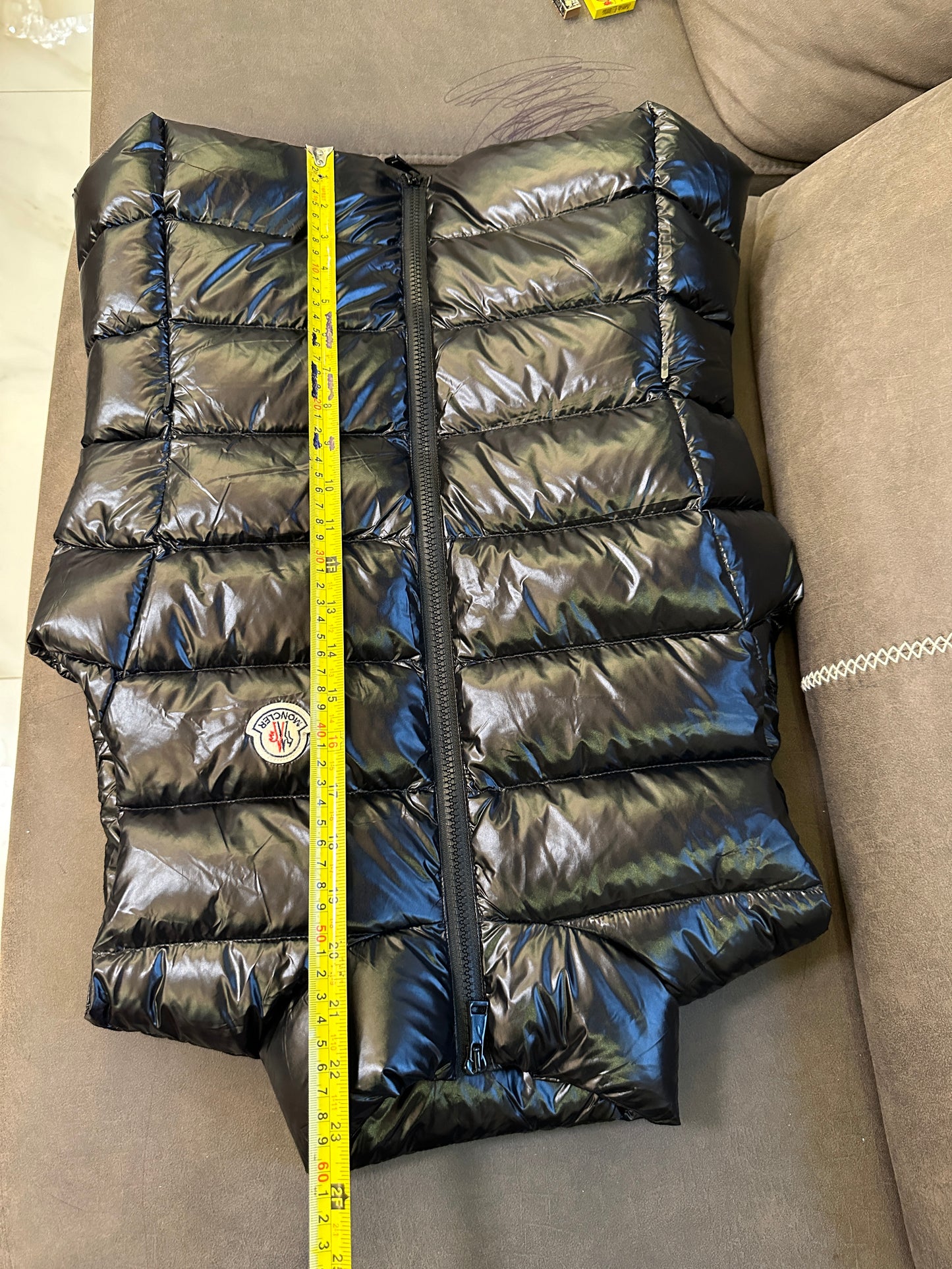 Moncler Men's Black Down Puffer Vest