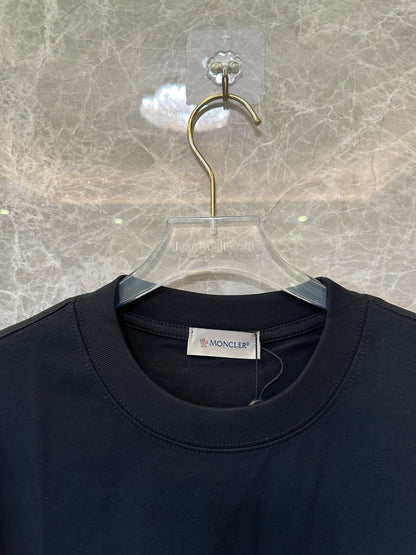 Moncler Black Cotton T-Shirt