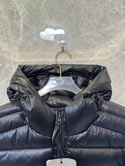 Canada Goose Men’s Black Hooded Down Puffer Jacket Winter Coat
