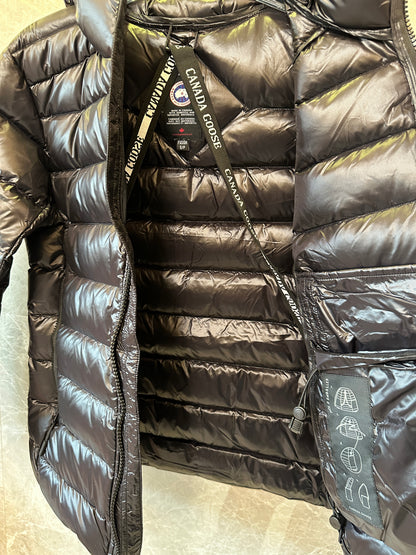 Canada Goose Men’s Black Hooded Down Puffer Jacket Winter Coat