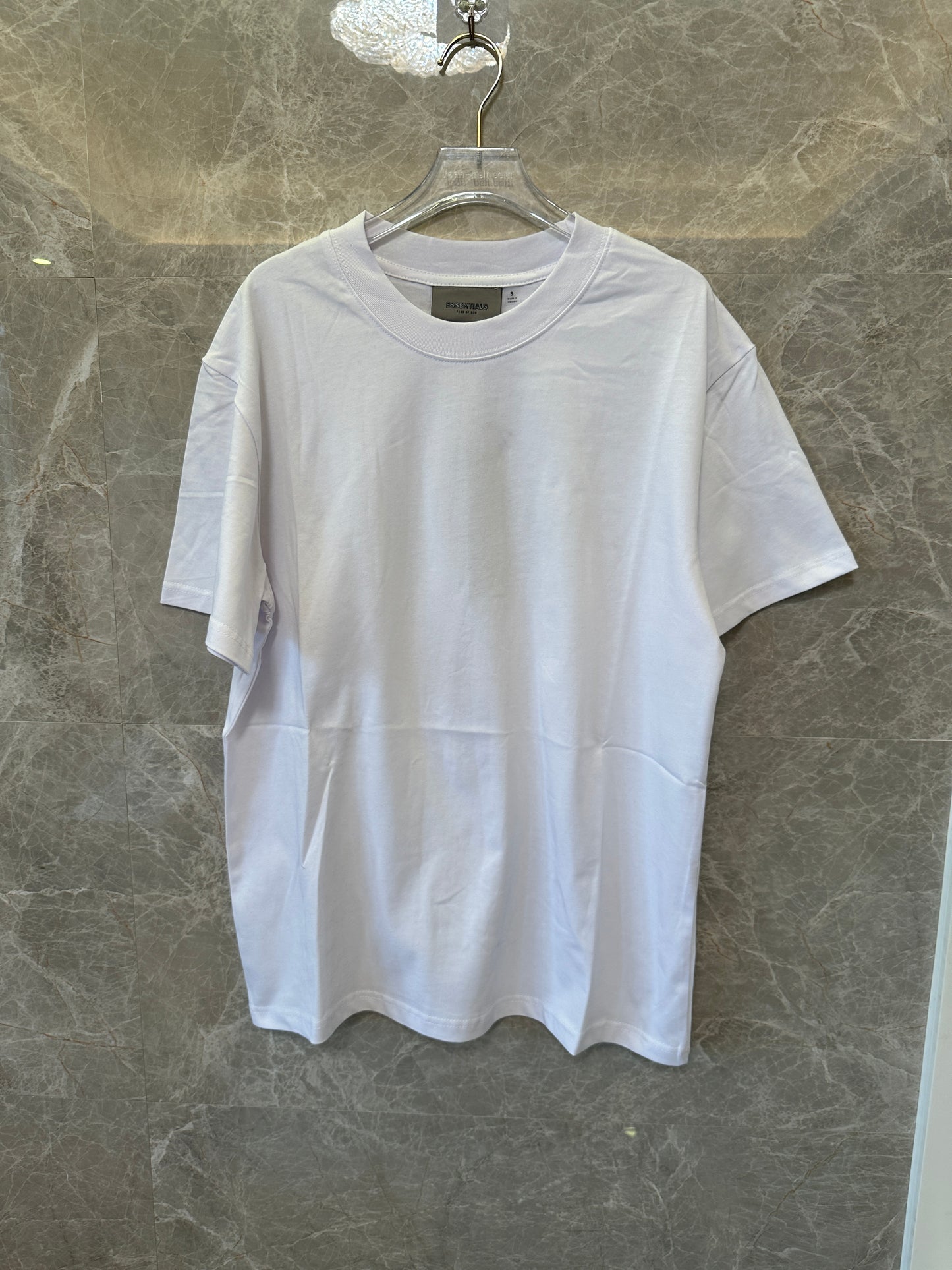 Fear of God Essentials Back Logo White T-shirt