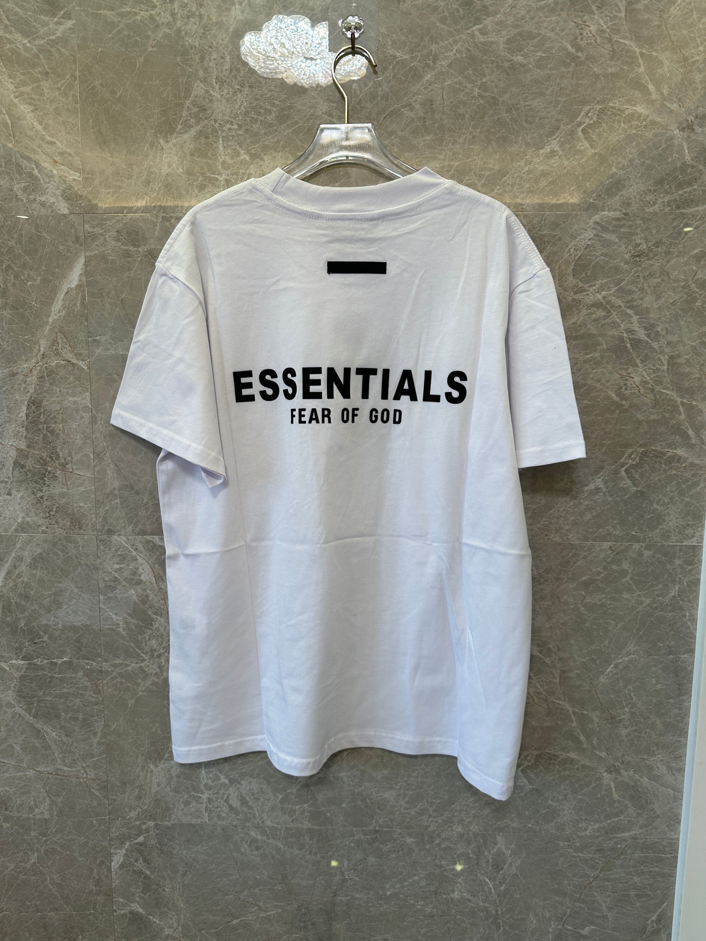 Fear of God Essentials Back Logo White T-shirt