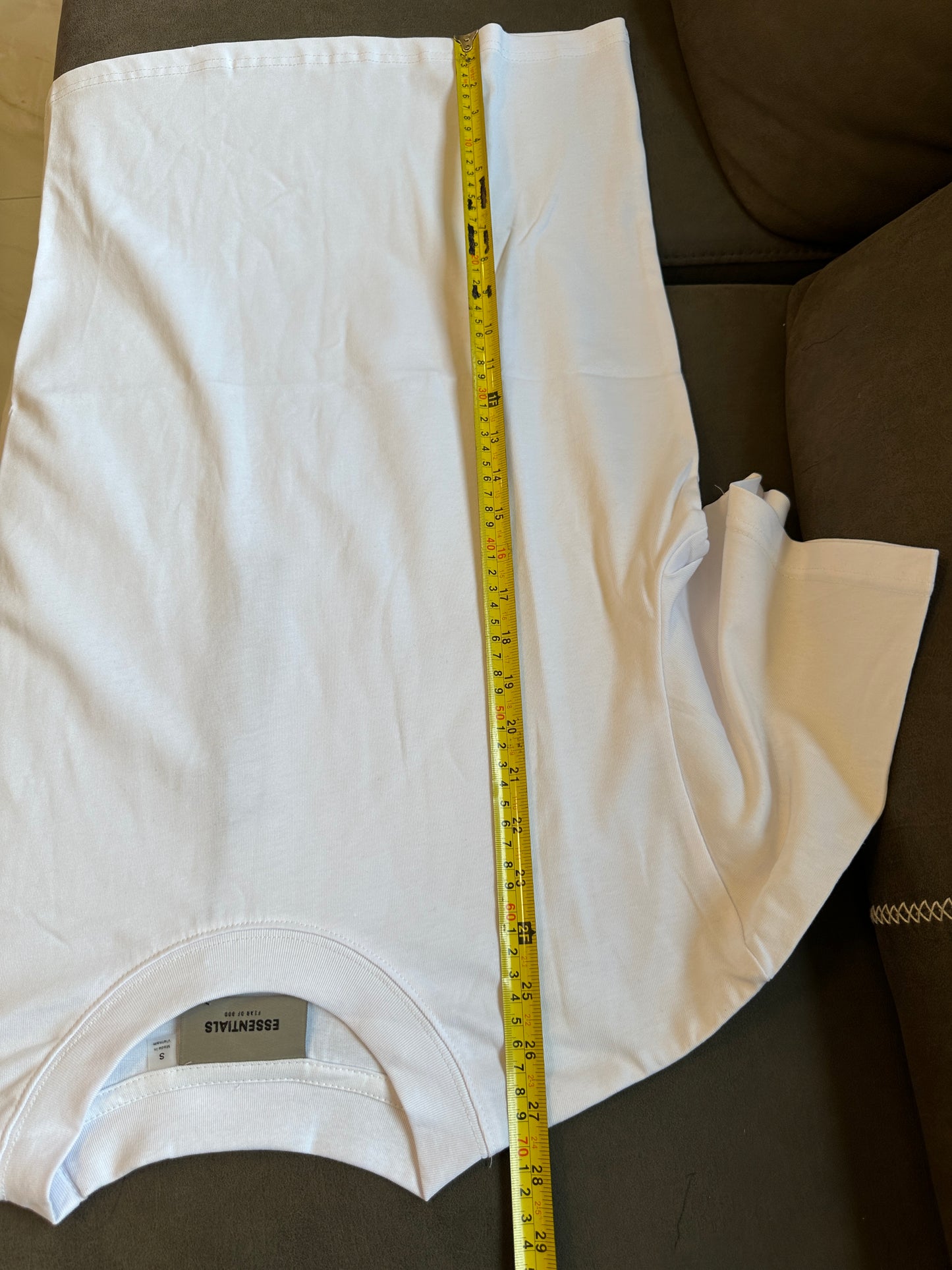 Fear of God Essentials Back Logo White T-shirt