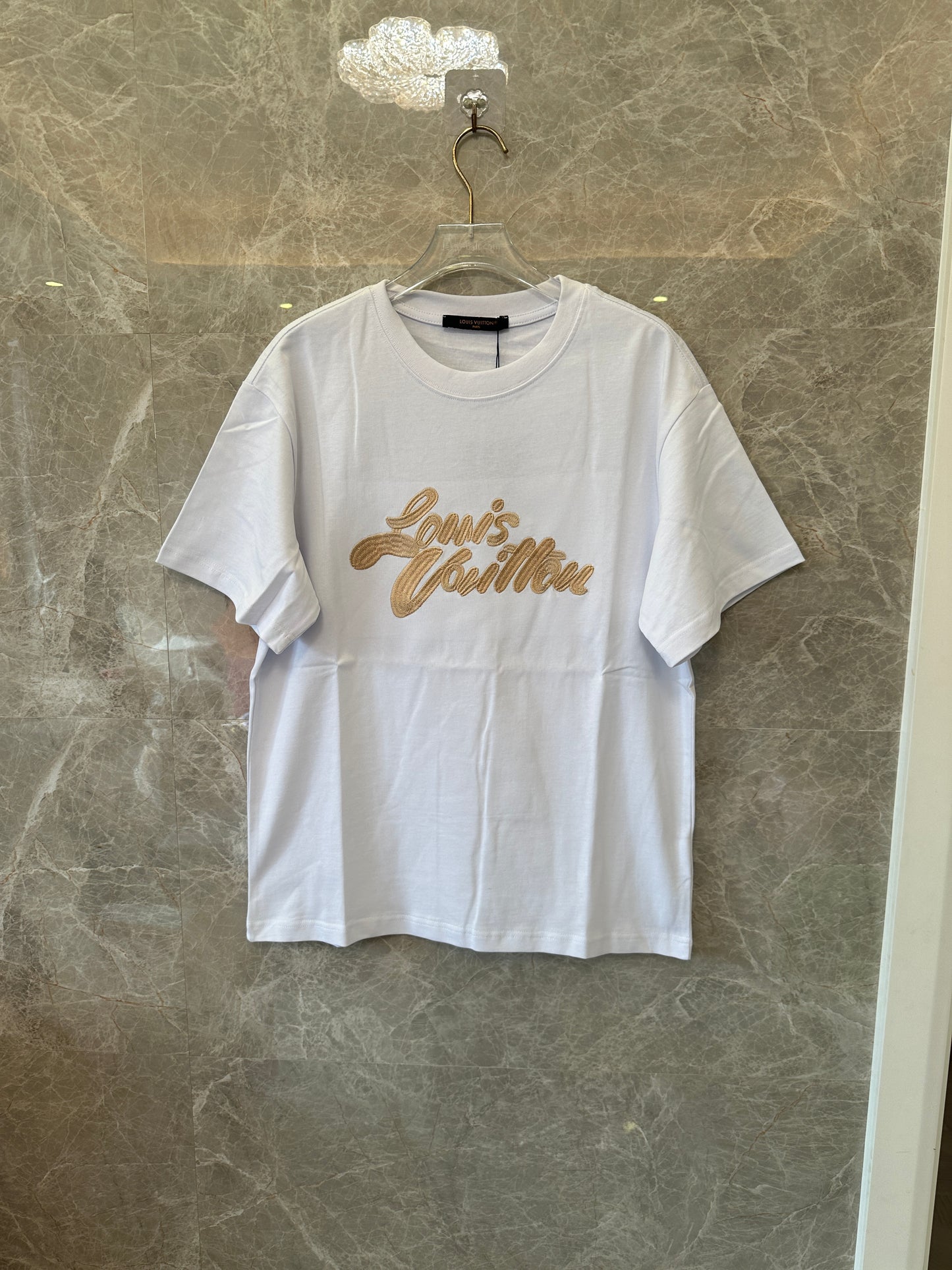 Louis Vuitton White Logo T-Shirt