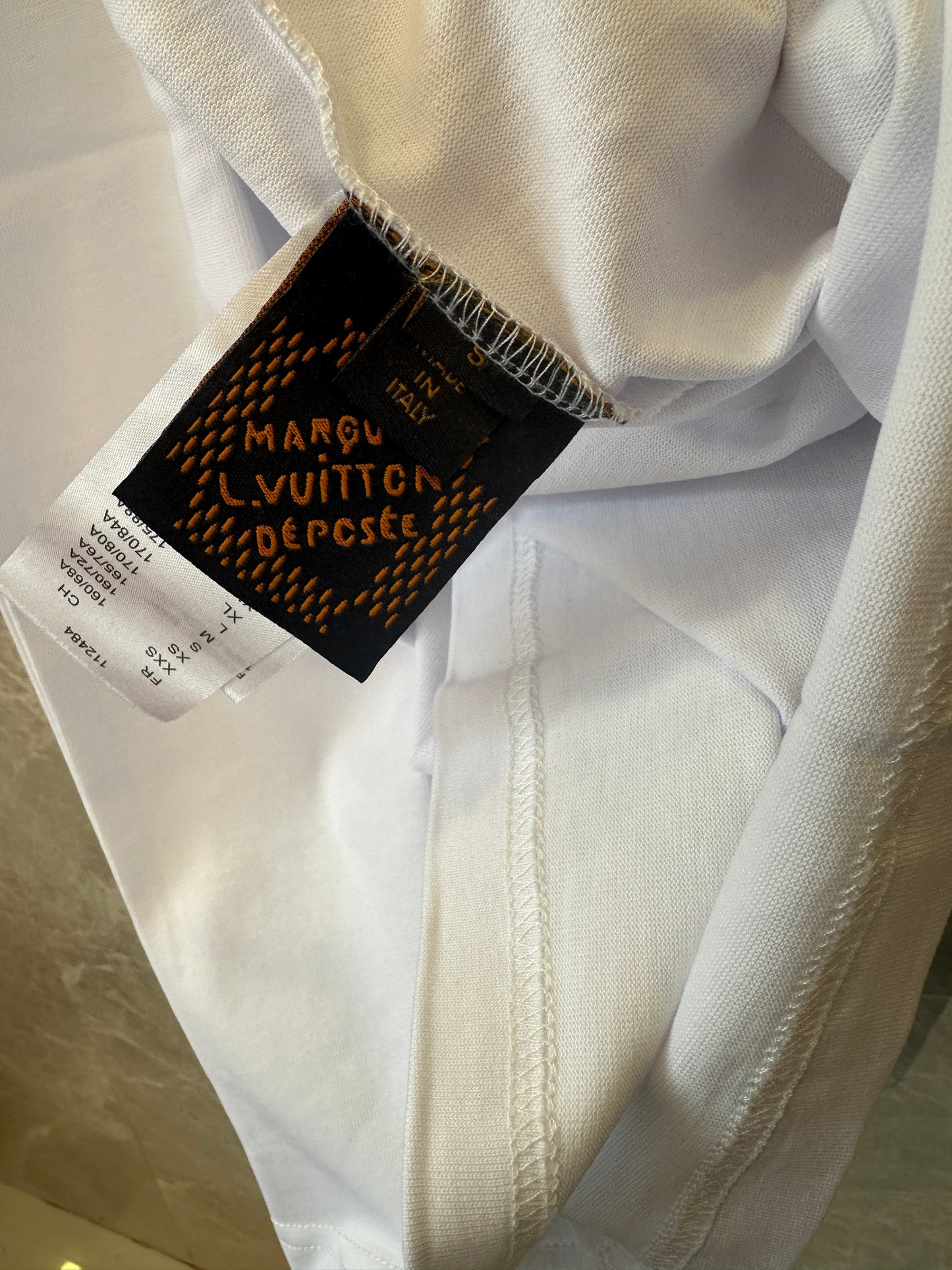 Louis Vuitton White Logo T-Shirt