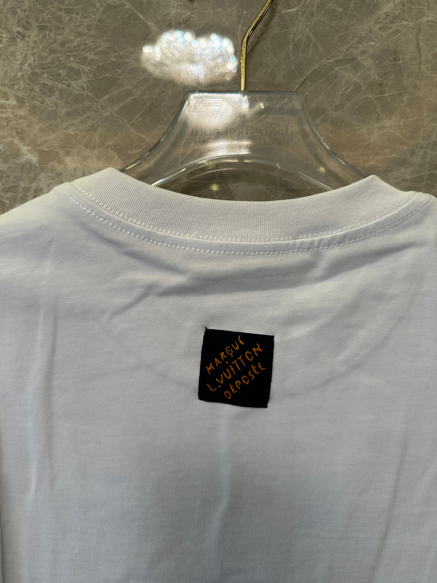 Louis Vuitton White Logo T-Shirt