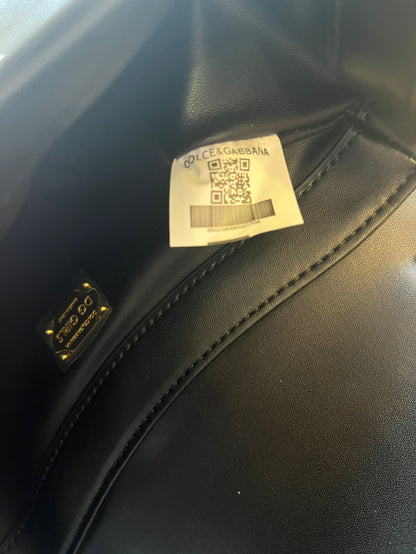Sac bandoulière en cuir baroque Dolce&Gabbana