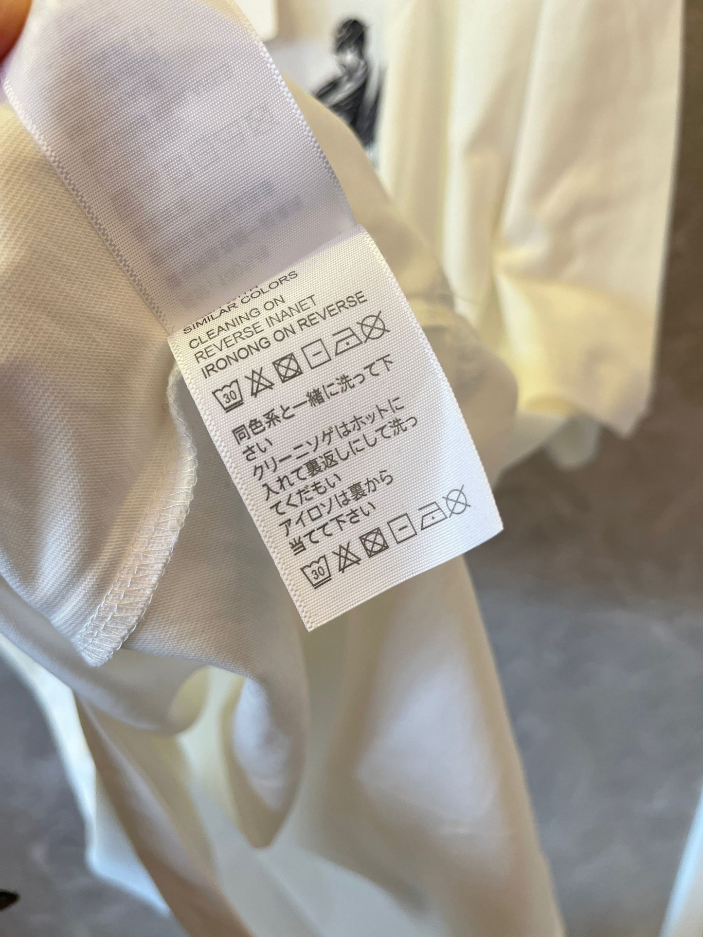 T-shirt en coton à manches courtes pour hommes Hermès Paris
