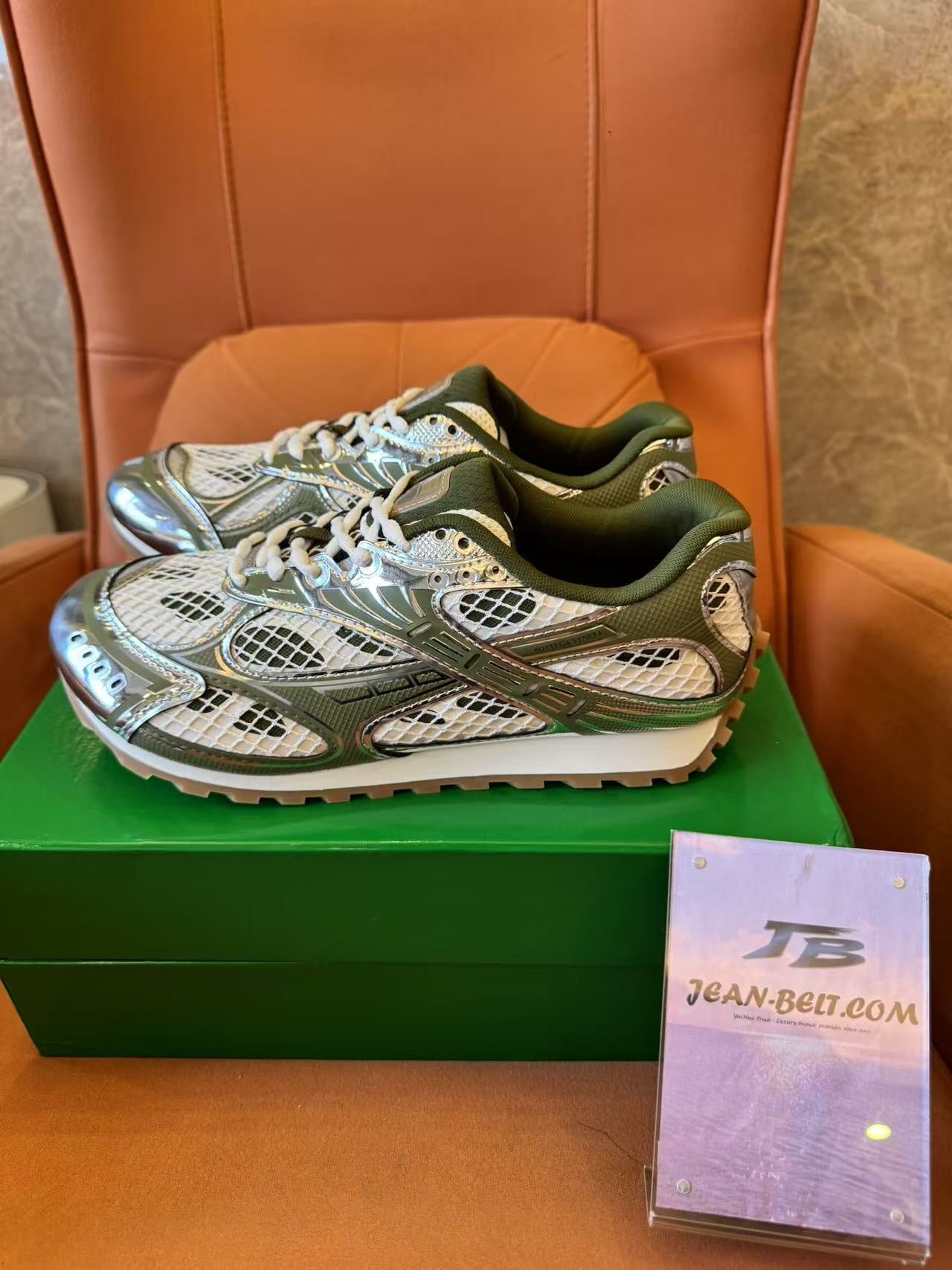 Bottega Veneta Retro Mesh Sneakers
