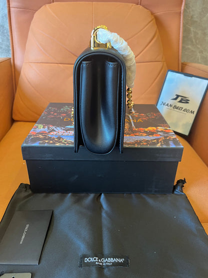 Sac bandoulière en cuir baroque Dolce&Gabbana