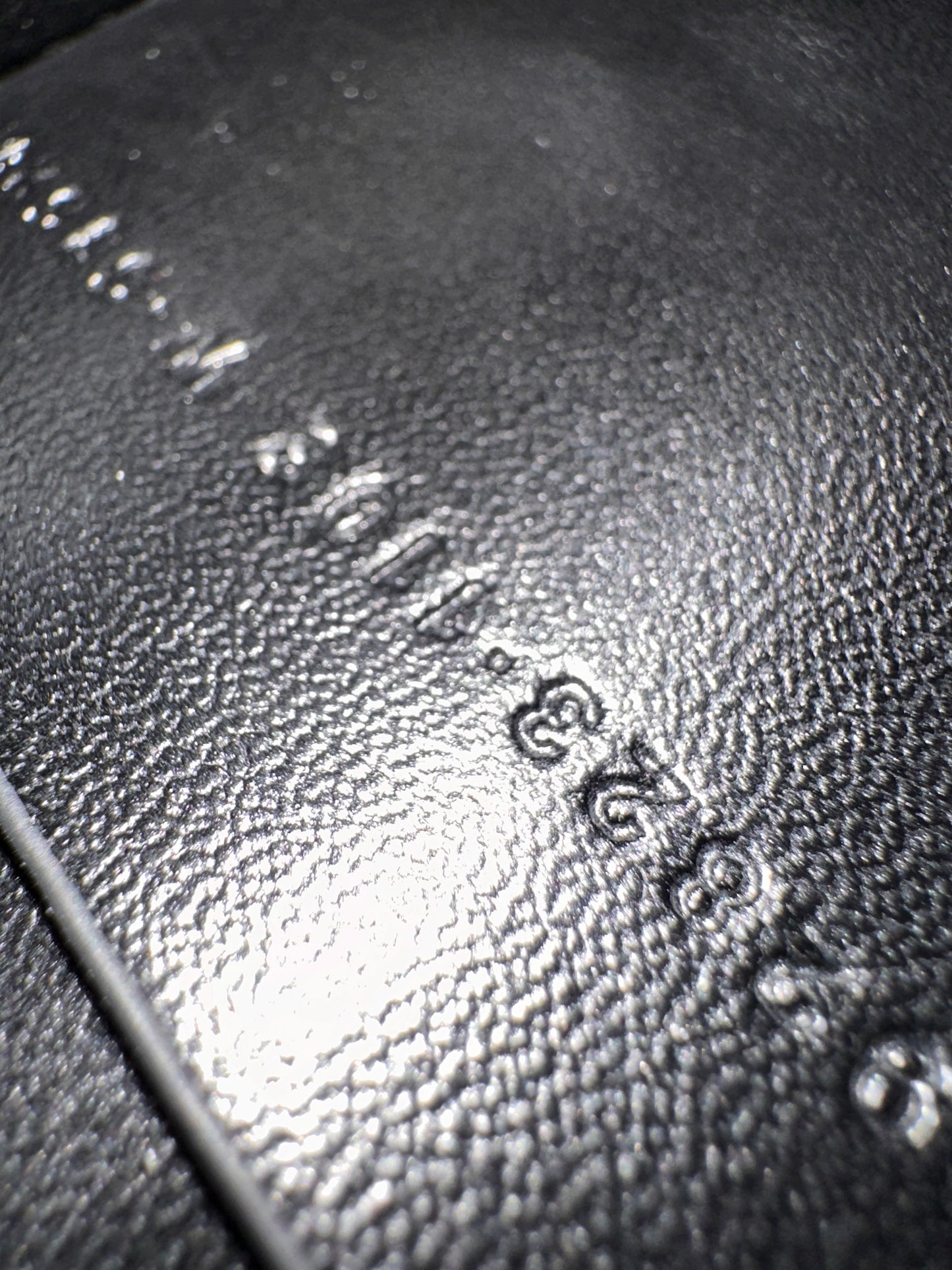 Balenciaga B Clutch Bag with Gold Chain Strap