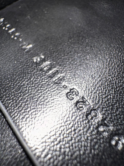 Balenciaga B Clutch Bag with Gold Chain Strap