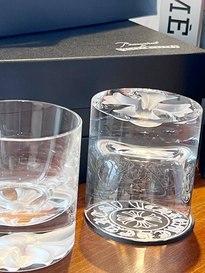 Colaboración Chrome Hearts x Baccarat: Vasos de cristal de edición limitada