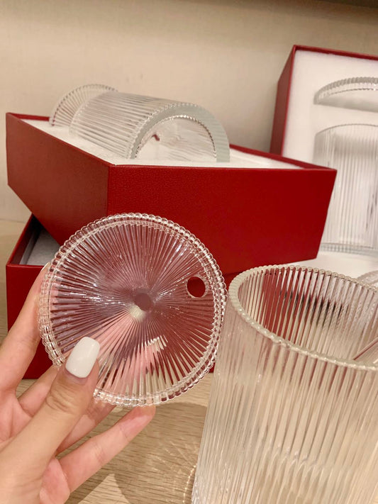 Baccarat x Virgil Abloh Limited Edition Crystal Straw Cup - "Crystal Clear" Collection