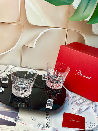 Baccarat Brilliant 2023 Annual Edition Crystal Whiskey Glasses (Set of 2)