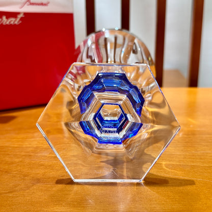 Baccarat Harcourt Crystal Wine Glass - Blue