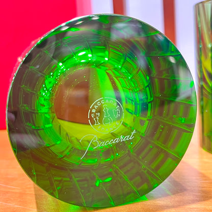Baccarat Harmonie Crystal Tumblers Set (2-Piece) - Green