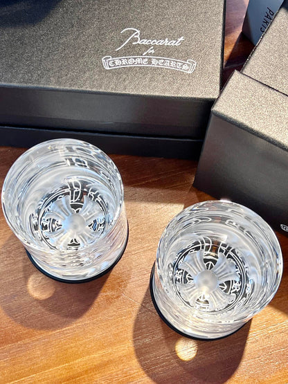 Colaboración Chrome Hearts x Baccarat: Vasos de cristal de edición limitada