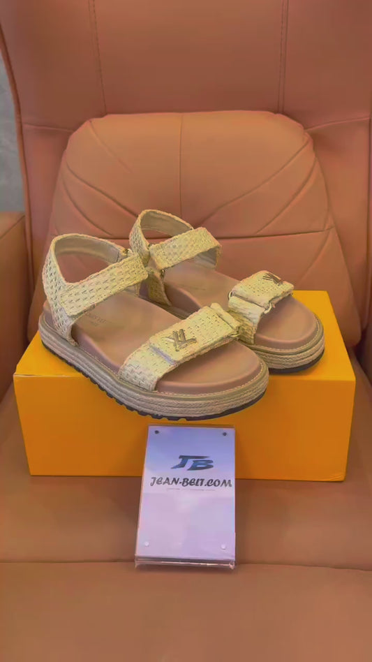 Sandalias cómodas Louis Vuitton Bom Dia para mujer