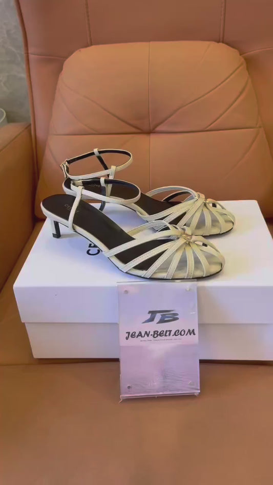 Celine Gladiator Shoes Cream