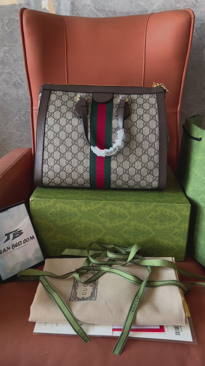 Gucci Ophidia GG Supreme 524537 Tote