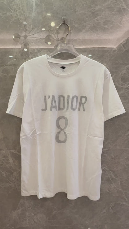 T-shirt en lin classique Dior numéro 8