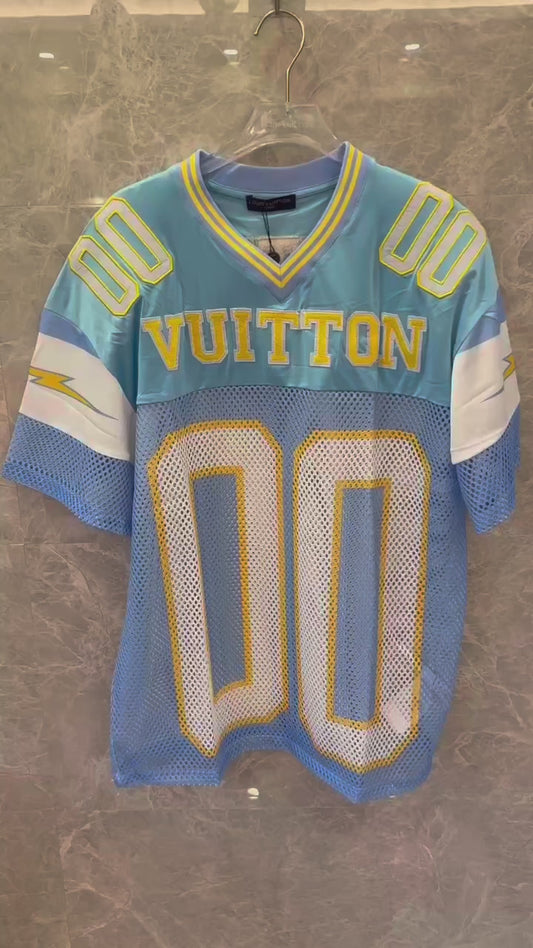 Camiseta Louis Vuiton 00 de jersey azul