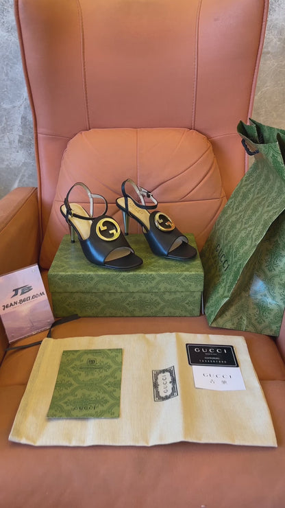 Zapatos de tacón alto Gucci Blondie negros